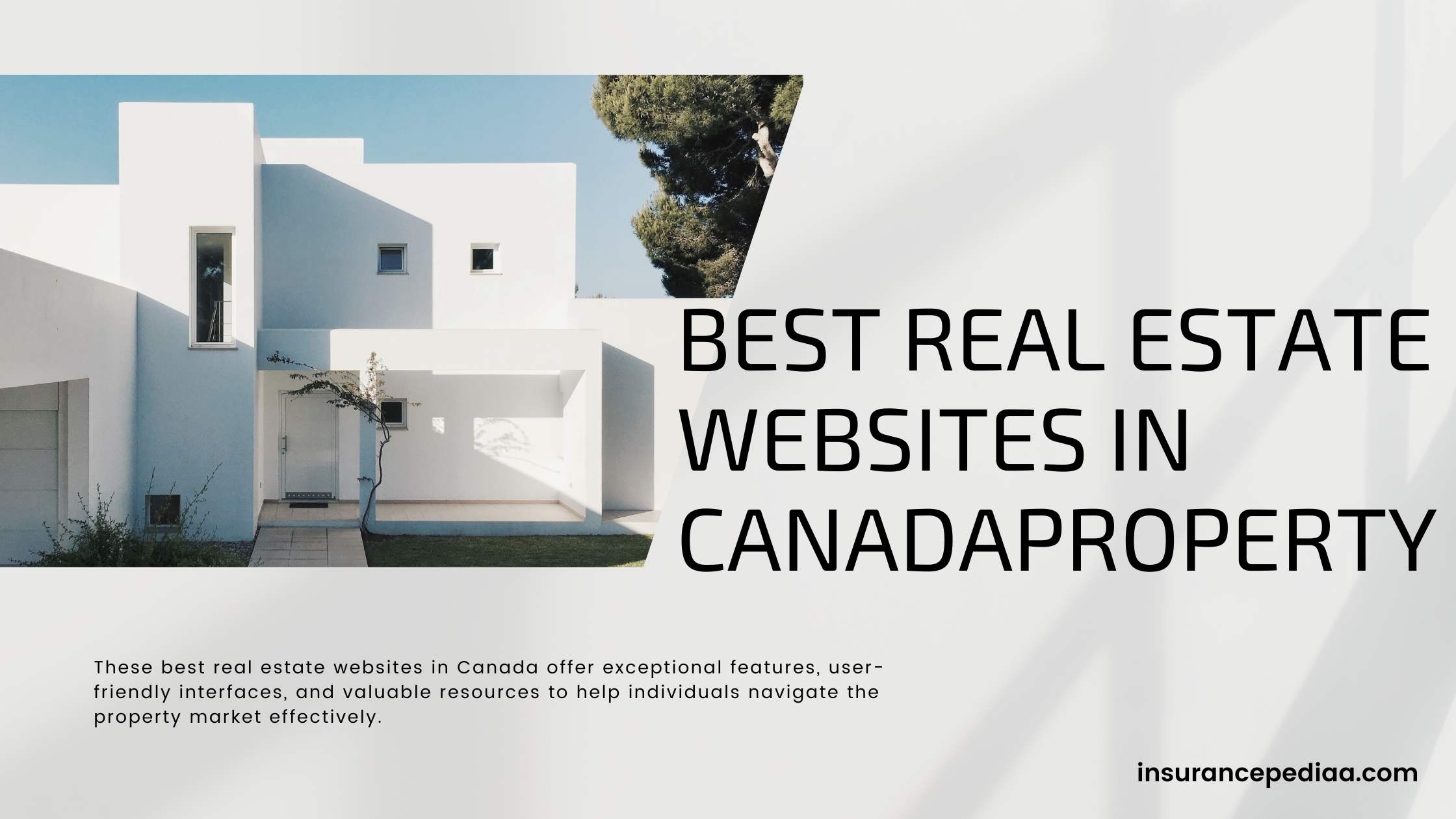 Best Real Estate Websites in Canada In 2024